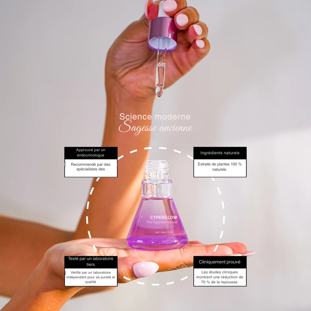 Serum Cyperglow de Cyperus Rotundus